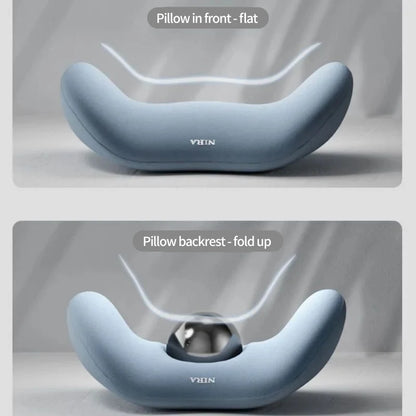Car Headrest Pillow Interior Auto Neck Head Protector Cushion Car Waist Support Memory Cotton Soft Back Cushion Auto Accessory